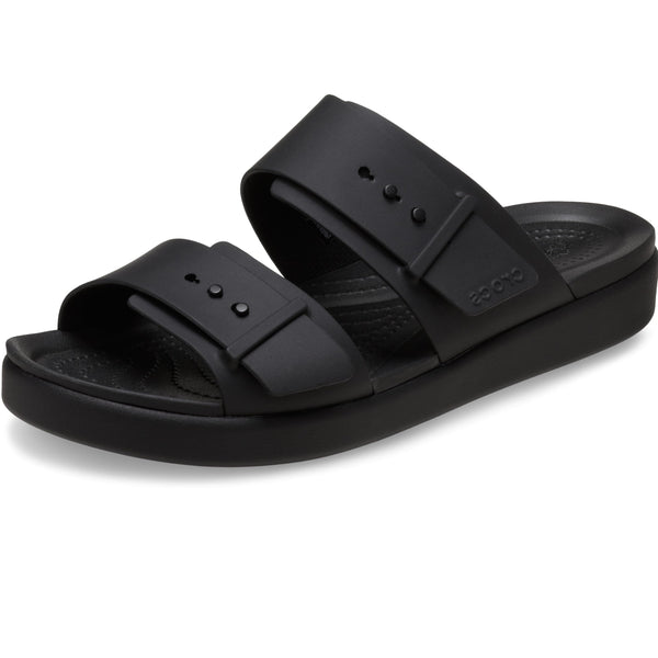 Crocs Women Sandal,Brooklyn Buckle Low,Black,7 UK Women