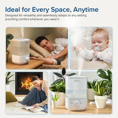 Levoit Humidifier for Bedroom, 23dB Ultra Quiet, Top Fill