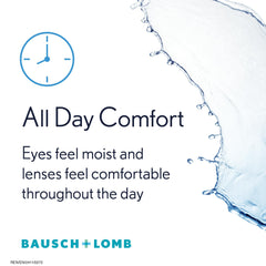 ReNu Multi-Purpose Contact Lens Solution 240 Ml - For Soft Contact Lenses Comfortable Wear, Gentle On Sensitive Eyes, Clean, Disinfect, Rinse, Lubricate And Store Your Lenses, Lens Case Included