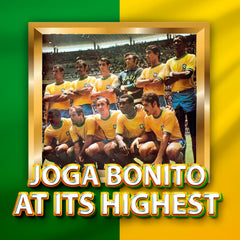 Brazil/Brasil 1970 Retro Soccer Jersey for Men – Vintage Yellow Football Shirt – Pelé Tribute – Classic Fan Apparel (US, Alpha, Small, Regular, Regular, Verde Amarela)