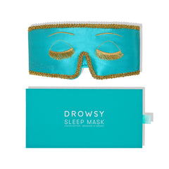 Drowsy Breakfast at Drowsy™ Sleep Mask – 100% Pure Mulberry Silk, Total Blackout, Ultra-Soft & Skin Hydrating for Beauty Sleep & Relaxation
