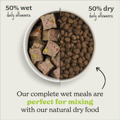 Forthglade Wet Puppy Food Variety Pack (18 x 395g Trays) - Grain Free & Hypoallergenic Dog Food, Lamb with Liver & Vegetables, Complete Meals for Puppies 2-12 Months