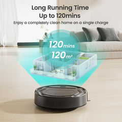 Lefant M210P Robot Vacuum Cleaner, Featured Carpet Cleaner Small Robot 7.8cm Thin 28cm DIA, Robotic Vacuum Alexa Voice Control Self-Charging Ideal for Pet Hair Hard Floor and Carpet