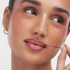 Sacheu Lip Liner STAY-N Peel Off Lip Stain — Long Lasting Waterproof Lip Tint with Hyaluronic Acid & Vitamin E — Transfer Proof Matte Finish, Vegan & Cruelty-Free (Main Character)
