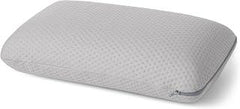Amazon Basics Camping Pillow, Memory Foam Travel Pillow with Washable Cover