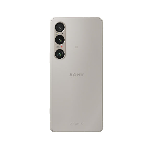 Sony Xperia 1 VI - 6.5 Inch 19.5:9 FHD+ HDR OLED - 120Hz Refresh rate - Triple lens - Android 14 - SIM free - 256GB Storage - IP65/68 rating - Dual SIM hybrid 1-36 months warranty - Platinum Silver