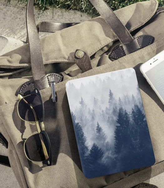 MoKo Case for 6.8" Kindle Paperwhite (11th Generation-2021) and Kindle Paperwhite Signature Edition, Light Shell Cover with Auto Wake/Sleep for kindle paperwhite 2021 E-Reader, Gray Forest