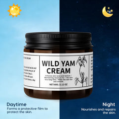 2Pcs Wilderglow Wild Yam Cream Organic, Hydrating&Nourishing Face Cream