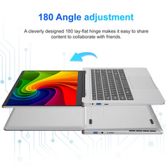 14" Laptop - 6GB RAM 128GB SSD PC Laptop,Dual Core Celeron N4000,1920 * 1080P Laptop Computers Supports 2.4G/5G WiFi,Fan-less design Laptop,Bluetooth5.0/USB3.0 ports/Mini-HDMI/Ethernet Adapter