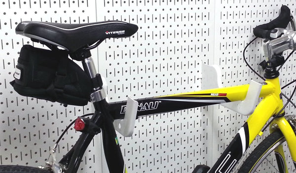 Wall Control Heavy Duty Pegboard Hook Slotted Hook Pair - White (10-HD-012 W)