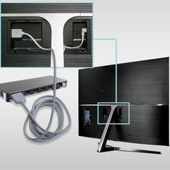 BN39-02210C 9.8 FT One Connect Cable Compatible with Samsung TV UE49MU7005T UN55MU9000F UN65MU850D UA75MU7000W UN82MU8000F