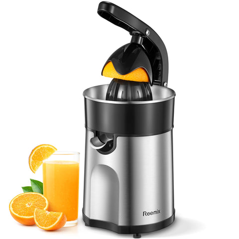 Reemix Electric Citrus Juicer, 85W, 300ml, Stainless Steel