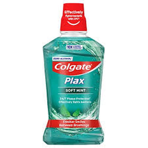 Colgate Plax Soft Mint Mouthwash (500ml)
