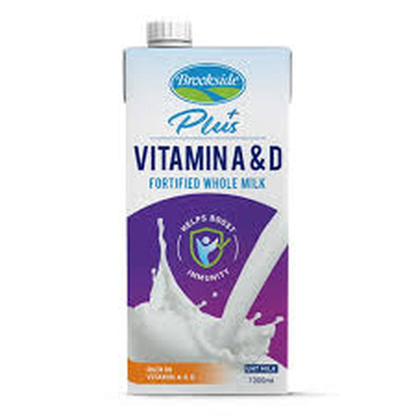 Brookside Plus – Vitamin A & D Fortified Whole Milk