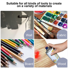 MWOOT 4 Pieces Mandala Drawing Stencils for Wall Painting Supply,Reusable Large Templates for Canvas Fabric Wall Decors Art Set,Mandala Design Drawing Plastic Stencil for DIY Art Beginners (30x30CM)