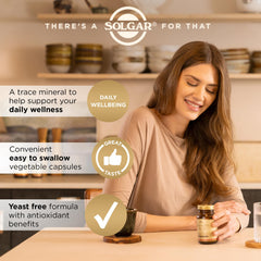 Solgar Boron 3 Mg Vegetable Capsules - Food Supplement, 100 Capsules (Pack of 1) - Vegan, Gluten Free