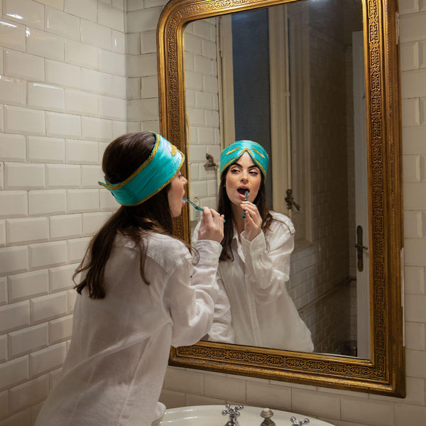Drowsy Breakfast at Drowsy™ Sleep Mask – 100% Pure Mulberry Silk, Total Blackout, Ultra-Soft & Skin Hydrating for Beauty Sleep & Relaxation