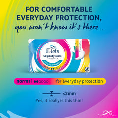 Lil-Lets Essential Liner 50pk