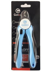 gonicc Dog & Cat Pets Nail Clippers and Trimmers - with Safety Guard to Avoid Overcutting, Free Nail File, Razor Sharp Blade - for Large and Small Animals.