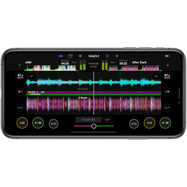 Pioneer DDJ-200 - Bluetooth entry-level controller for DJ usable with smartphone, Black