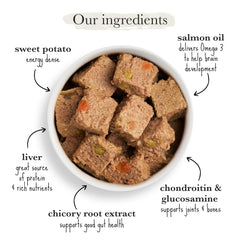 Forthglade Wet Puppy Food Variety Pack (18 x 395g Trays) - Grain Free & Hypoallergenic Dog Food, Lamb with Liver & Vegetables, Complete Meals for Puppies 2-12 Months