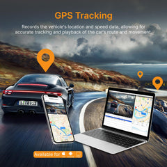 Miofive Mini S 4K HDR Dash Cam Front, Wi-Fi 6 Car Camera with GPS & Bluetooth, Super Night Vision, 24/7 Parking Mode, Loop Recording, Speed Camera Alerts(UK), Supports Up to 512GB.