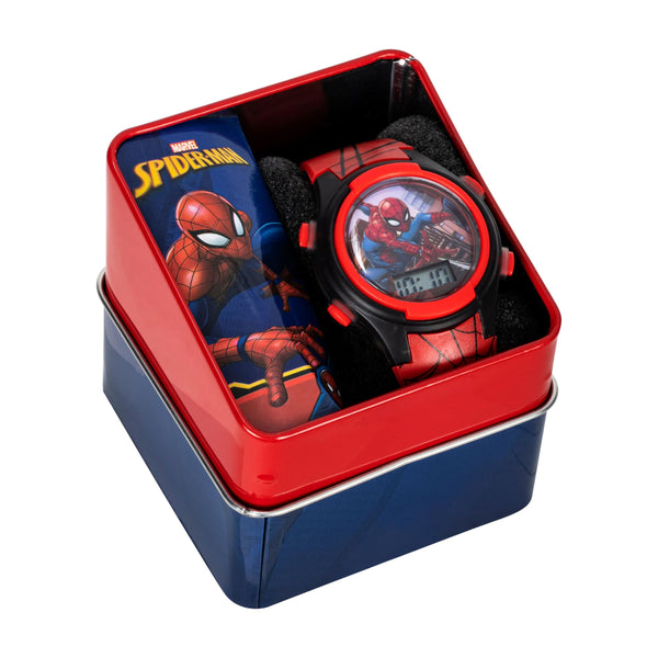 Accutime Unisex-Kids Digital Quartz Watch with Plastic Strap SPD3515A