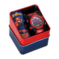 Accutime Unisex-Kids Digital Quartz Watch with Plastic Strap SPD3515A