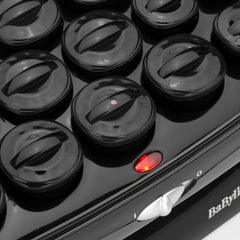 BaByliss Thermo-Ceramic Heated Hair Rollers, Long Lasting Curls, 20 Hair Rollers with Pins, All Hair Types, Anti-Frizz, Black, 3035U