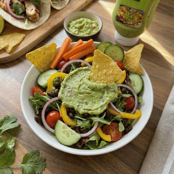 Sixsigma Foods Guacamole 900g - Perfect for Nachos, Tacos, Sandwiches & Salads Fresh, Creamy & Flavorful Avocado Dip, Smooth Texture, Zesty Taste For Snacks & Everyday Meals (Case of 1)