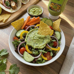 Sixsigma Foods Guacamole 900g - Perfect for Nachos, Tacos, Sandwiches & Salads Fresh, Creamy & Flavorful Avocado Dip, Smooth Texture, Zesty Taste For Snacks & Everyday Meals (Case of 1)