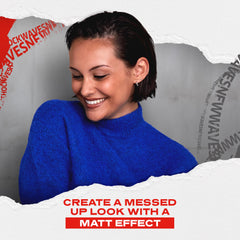 WELLA Shockwaves Hair Clay, Messy Matt, 75ml x6