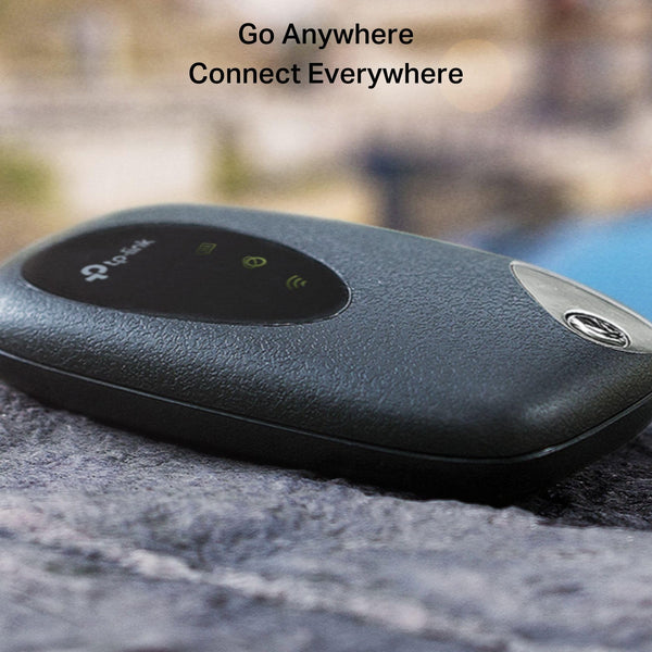 TP-Link 4G Cat4 LTE Travel Mobile Mi-Fi Hotspot, Connection with Up to 10 Devices, Compatible with Most of the Network, Rechargeable/Up to 8 hours life Battery, Easy Management with tpMiFi App(M7200)