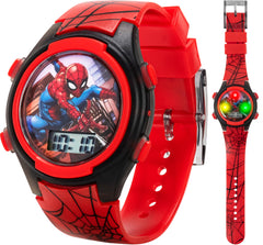 Accutime Unisex-Kids Digital Quartz Watch with Plastic Strap SPD3515A