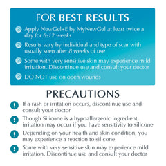 MyNewGel Advanced High-Potency Silicone Scar Gel with Vitamin E for Old, New Scars, Surgery, Keloids, Burns, and Facial Blemish Scars, NewGel Plus by MyNewGel (15 Grams) - 0.50 oz