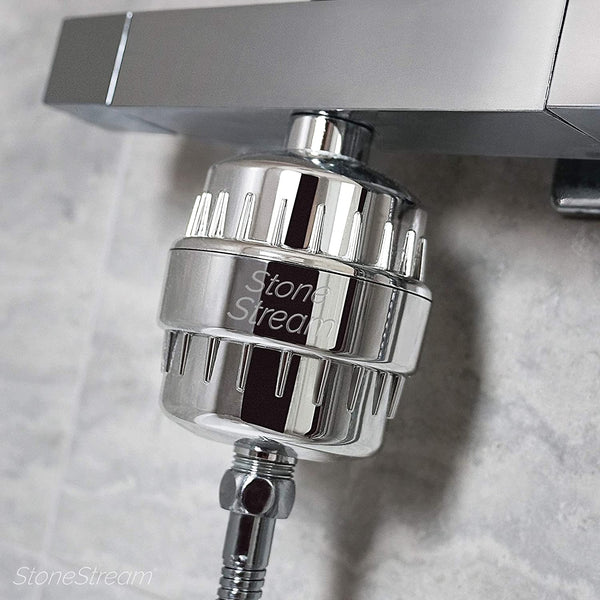 Original StoneStream EcoPower Universal Hard Water Shower Filter Original stonestream ecopower universal hard water shower filter
