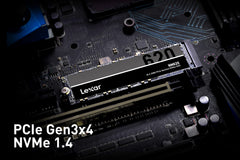 Lexar NM620 256GB SSD, M.2 2280 PCIe Gen3x4 NVMe 1.4 Internal SSD, Up to 3500MB/s Read, 1300MB/s Write, 3D NAND Flash Internal Solid State Drive for PC Enthusiasts and Gamers (LNM620X256G-RNNNG)