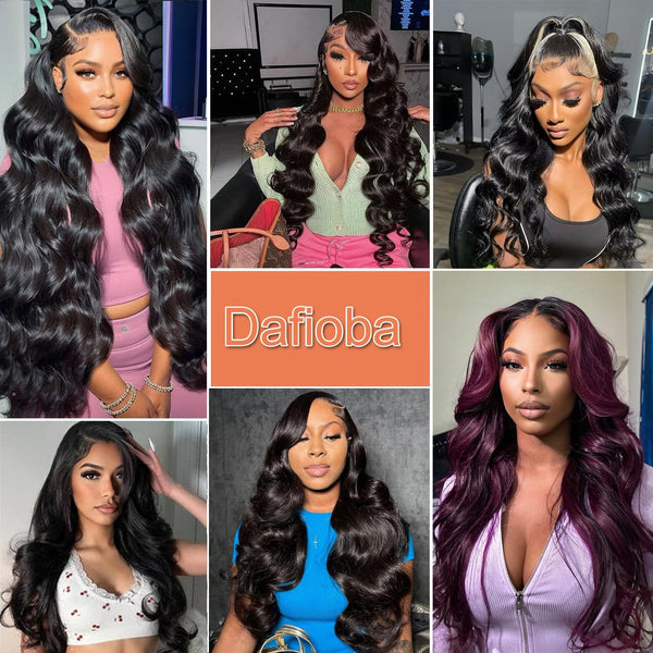 Body Wave Human Hair Bundles 16 18 20 Inch 3 Bundles 12A 100% Unprocessed Brazilian Virgin Body Wave Bundles Human Hair Extensions Quick Weave Bundles Natural Black Color