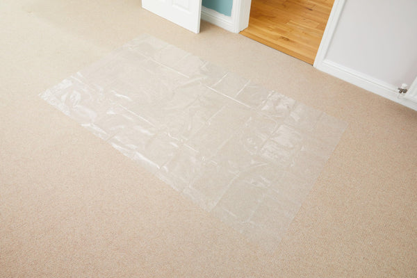 ProDec Zipped Doorway Dust Protector Heavy Duty Transparent Polythene Sheet For Preventing Dust Transfer Between Rooms During Renovations, Building Work and Construction