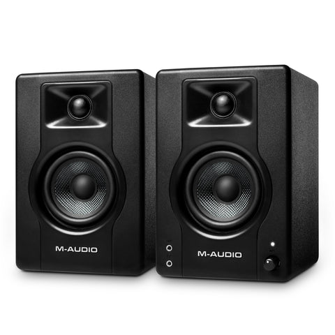 M-AUDIO BX3 Pair 3.5-inch Studio Monitors, HD PC Speakers for Recording and Multimedia with Music Production Software