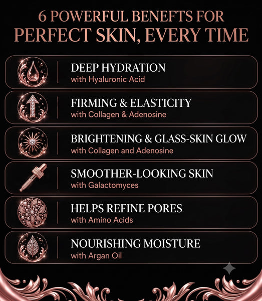 10pc Glass Skin Bio-Collagen + Hyaluronic Acid Hydrogel Face Mask
