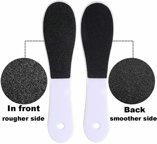 Double-Sided Foot File, 6pcs Foot Rasp Files Disposable Foot Rasp Manicure File Callus Hard Skin Remover