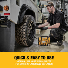 DEWALT 18V XR Inflator Deflator with Digital Gauge, DCC018N-XJ