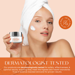 Skin 2.0 Vitamin C & Collagen Face Moisturizer - Anti-Aging, Skin Tightening - Brightening, Clean Beauty, Cruelty-Free, Korean Skincare For All Skin Types - 1.69 Fl Oz