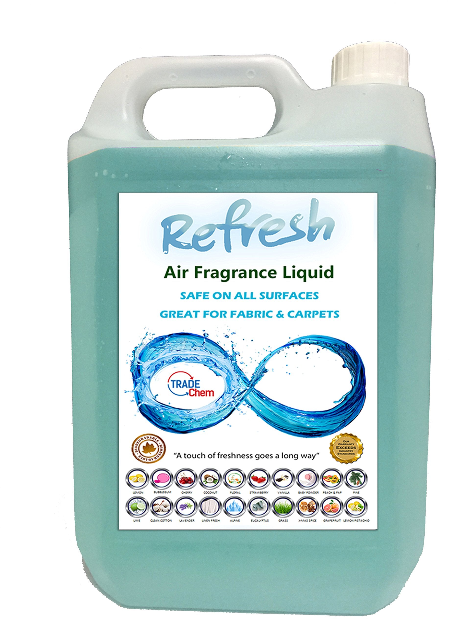 Refresh Air Fresheners 5L Containers - TRADE Chem (EUCALYPTUS)