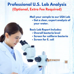 Evviva Sciences Water Bacteria Test Kit – 10 Tests for Total Bacteria, coliforms & E. coli. Lab-Ready agar Plates for Well, tap, Pool, & City Water. Fast DIY Results + Optional lab Report.