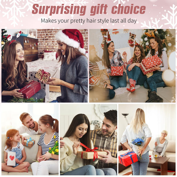 Culing Tongs, 25mm Hair Curler with Adjustable Temperature Ceramic Curling Iron for Long & Medium Hair, Digital Display, Curling Wand with Glove, Dual Voltage (25mm)