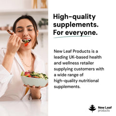 Activated Charcoal Capsules - 120 High Strength Activated Charcoal Tablets Alternative - 1040mg Per Serving, Helps Reduce Excessive Flatulence After Eating - Made in UK By New Leaf