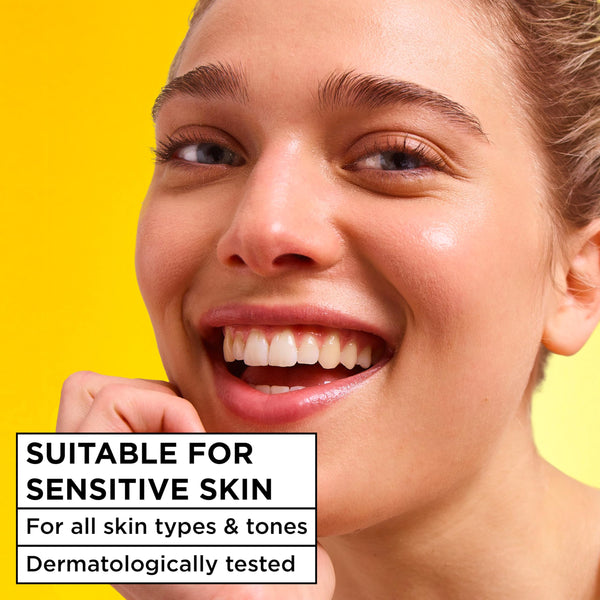 Garnier Vitamin C* Fresh & Bright Hydrating Sorbet Cream, 4% Vitamin C* & Niacinamide, Ultra Fresh & Light, For Dull, Uneven Skin, Cruelty Free International & Vegan - 85ml