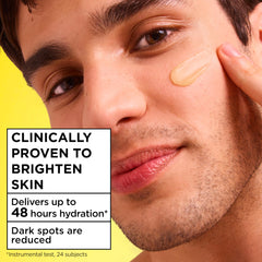 Garnier Vitamin C* Fresh & Bright Hydrating Sorbet Cream, 4% Vitamin C* & Niacinamide, Ultra Fresh & Light, For Dull, Uneven Skin, Cruelty Free International & Vegan - 85ml